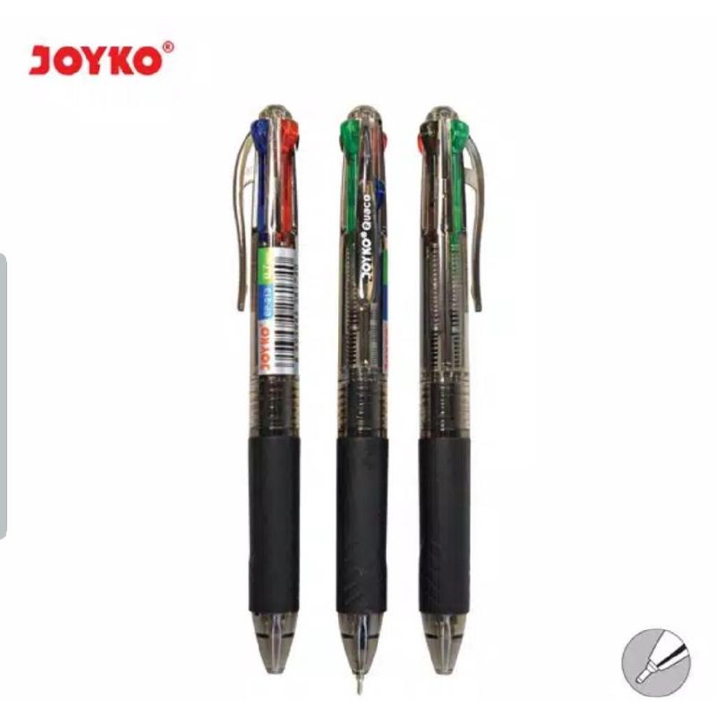 

Ball pen/ pulpen pena 4 Warna joyko bp -213 (pcs)