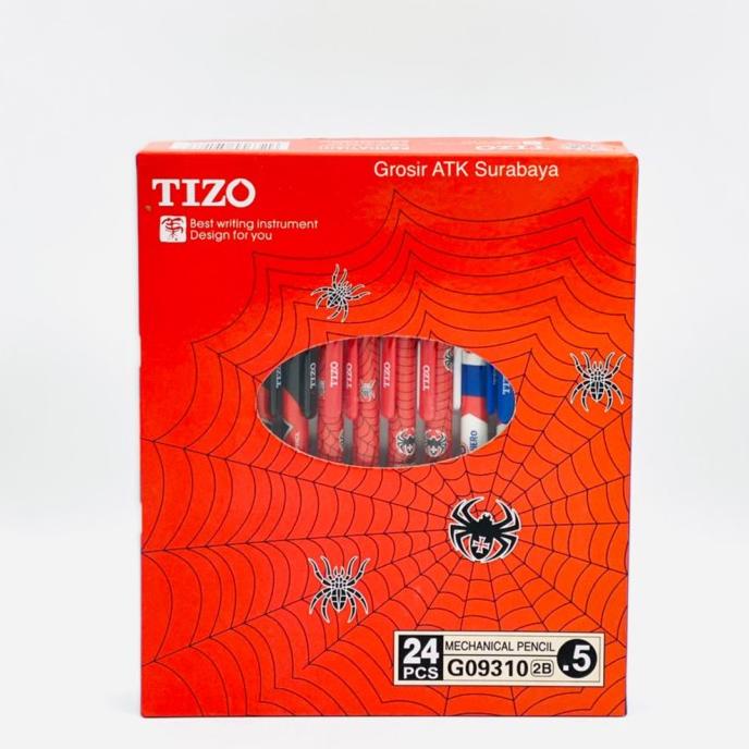 

Pensil Mekanik 0.5 0,5 Tizo Anak Fancy Superhero Avenger Spiderman 01