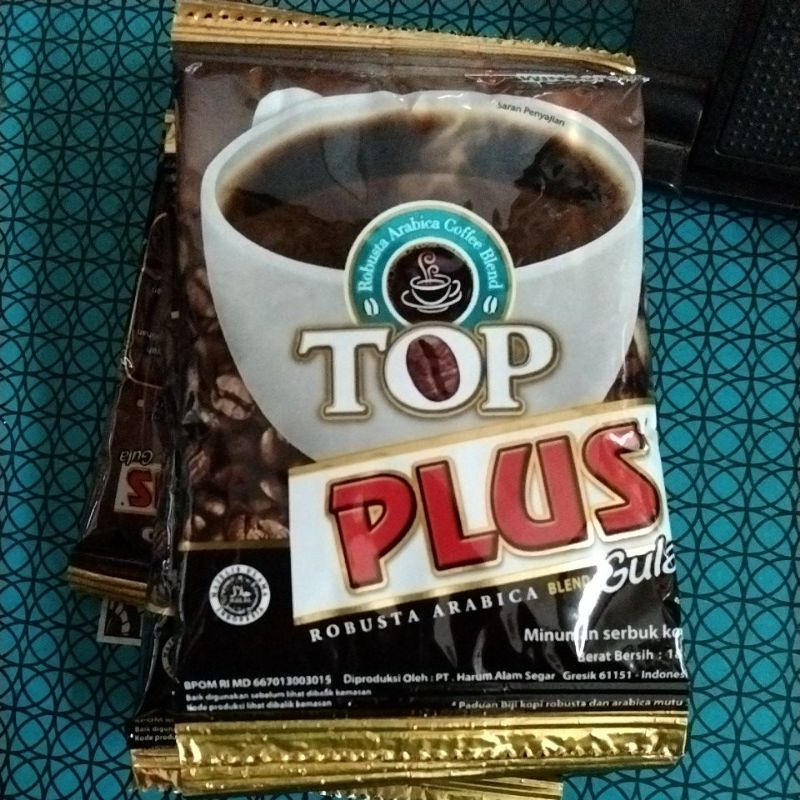 

top plus gula renceng 18g x 10 pcs