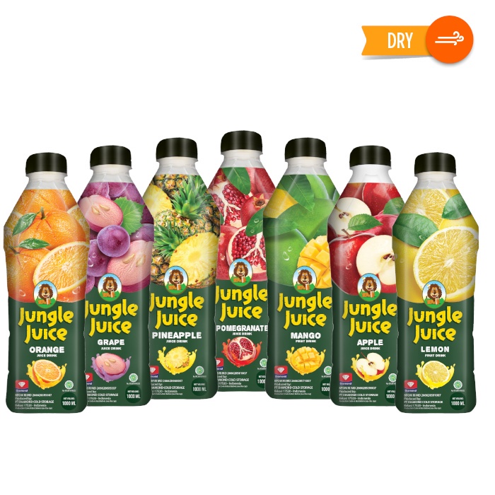 

JUNGLE JUICE 1 LITER JUS BUAH ALL VARIAN SEMUA RASA