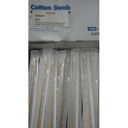 

(:(:(:(] Cotton Swab Sterile / Swab Mikrobiologi / Swab Mikro