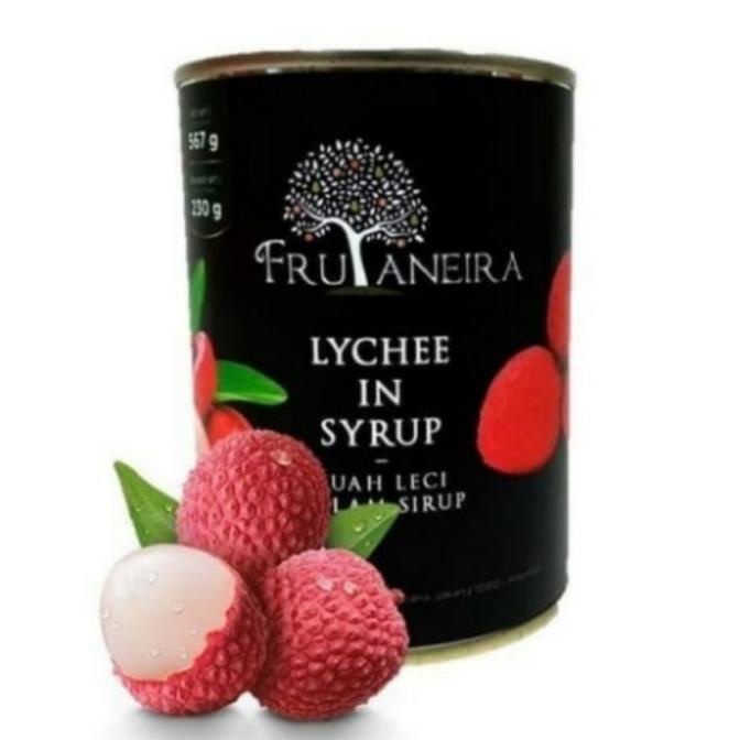 

langsung order saja] Frutaneira Lychee in Syrup Buah Leci kaleng lychee kaleng 567gram