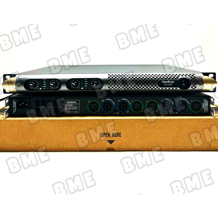 Terlaris Power Amplifier Firstclass Best4500 Best 4500 4 Channel Original