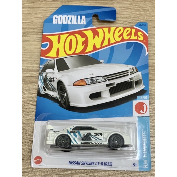 Hotwheels Godzilla Nissan Skyline Gt-R (R32) & Gt-R (R-33)