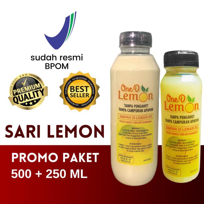 

Buruan serbu] One~D Lemon Premium % Murni Diperas Sesuai Pesanan 500 ml & 250 ml