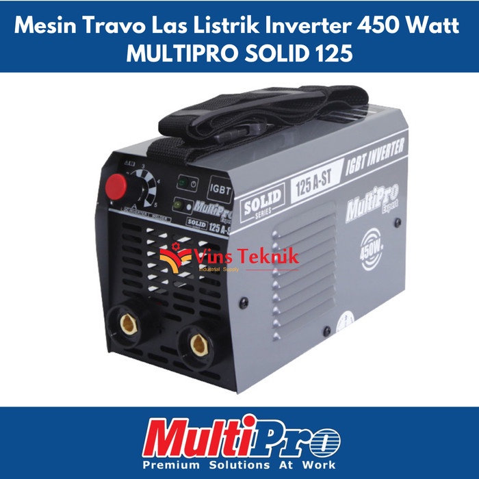 Mesin Travo Las Listrik Inverter 450 Watt Multipro Solid 125 A-St
