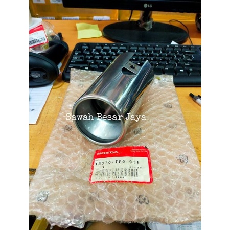 Muffler Cover Tutup Knalpot Honda Jazz S RS GE8 Original ORIGINAL