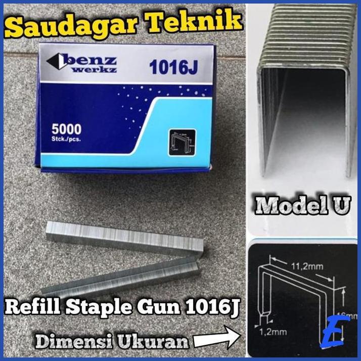 

ISI STAPLES TEMBAK 1016J GUN STAPLER 1016J MODEL U [SDGR]