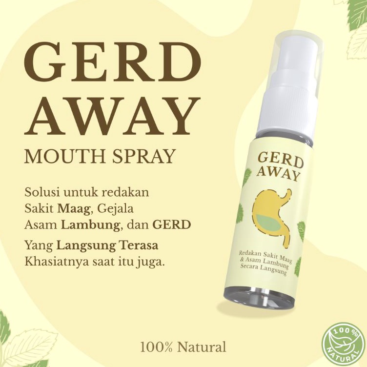 

Best Produk✸➵ LZ9YR GERD AWAY Mouth Spray - Obat Herbal Lambung Sakit Maag 100% Natural - Redakan Asam Lambung Secara Langsung - by Hegar Natural L81 ✾Harga Murah