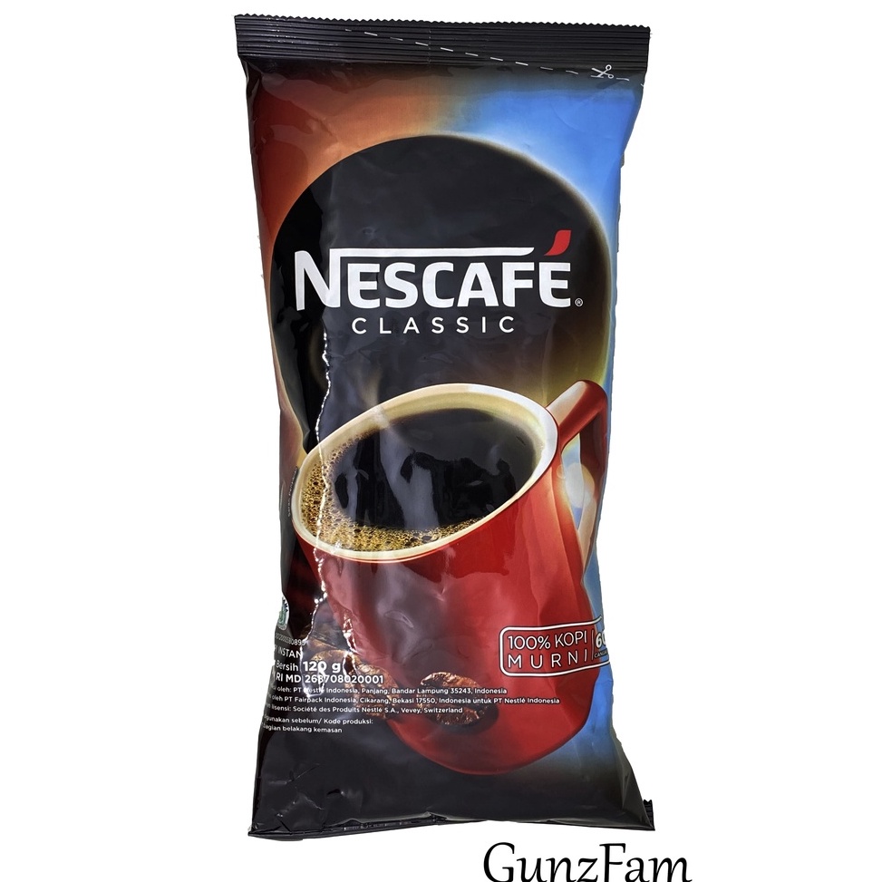 

GNTH9188 5.5 COD Nescafe Classic 120gr Nescafe Classic Vending 120 gr by Nestle Professional