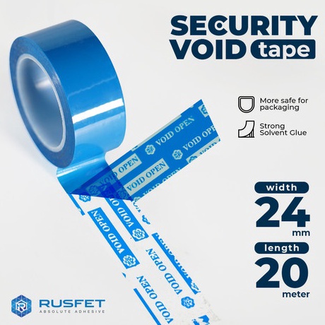 

☈Diskon LIIU7 Lakban 24mm x 20m SEGEL SECURITY VOID OPEN BIRU 033 ✤Produk Keren