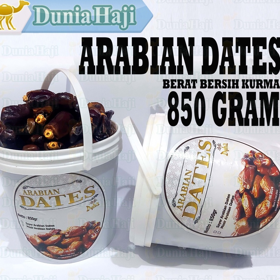 

→Terbaru❂➢ IFQYI Kurma Arabian Dates Kemasan Ember 850GR Bukan Kurma Sukari Al-Qossim Al Qosim Al Qassim H80 Ready Stock