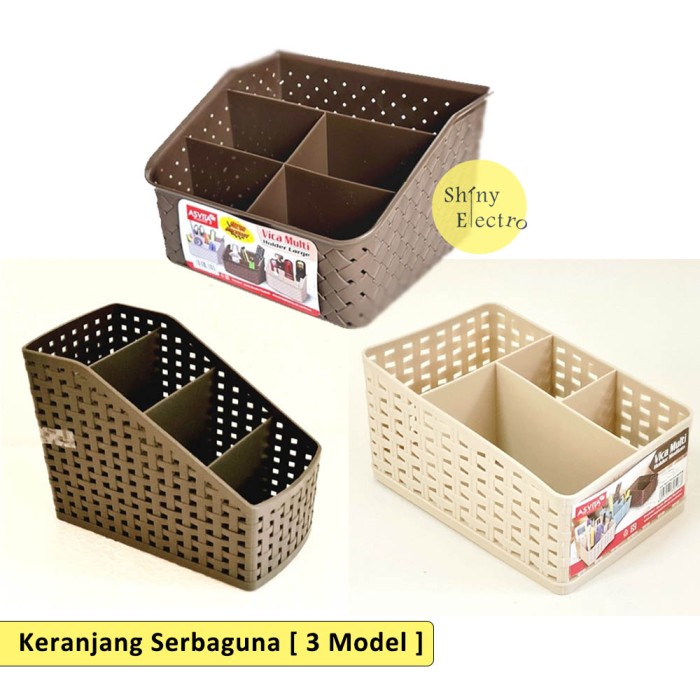 

Bestseller Keranjang Pensil Pulpen / Remote Tv Ac / Sekat Tray Serbaguna Asvita