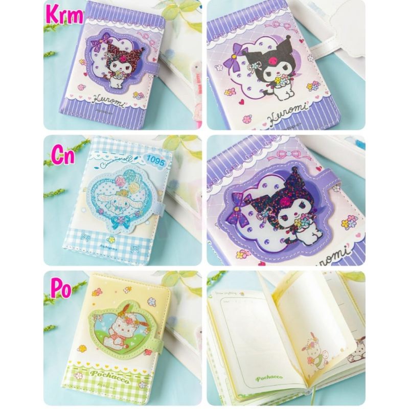 

CL diary colour Korumi Pochaco Cinamoroll 96 hal ori