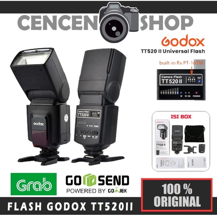 Quality Best Flash Godox Tt520Ii Universal Tt 520 Kamera Sony Nikon Canon Fujifilm