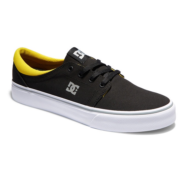 DC Shoes Vulcanized Shoe Trase Tx Black/Grey/Yellow