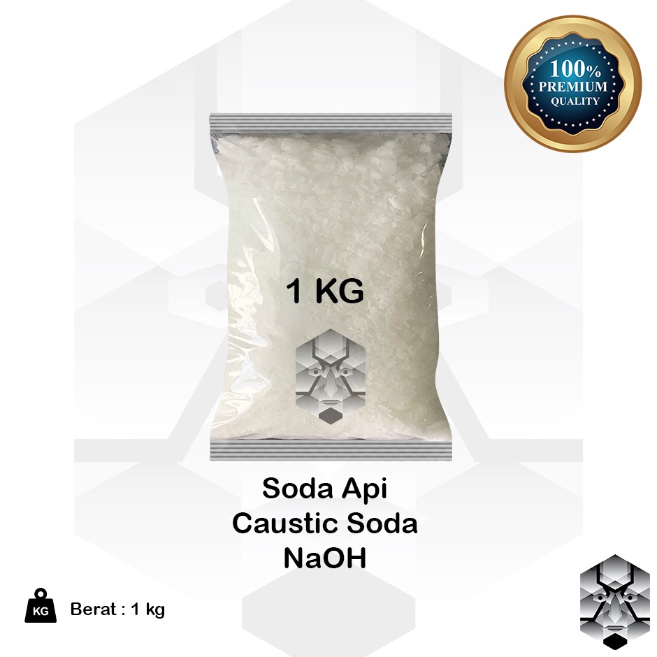 ⇲ Soda Api 1kg/Caustic Soda 1kg/NaOH 1kg/ Soda Api Kiloan Murah ⌅