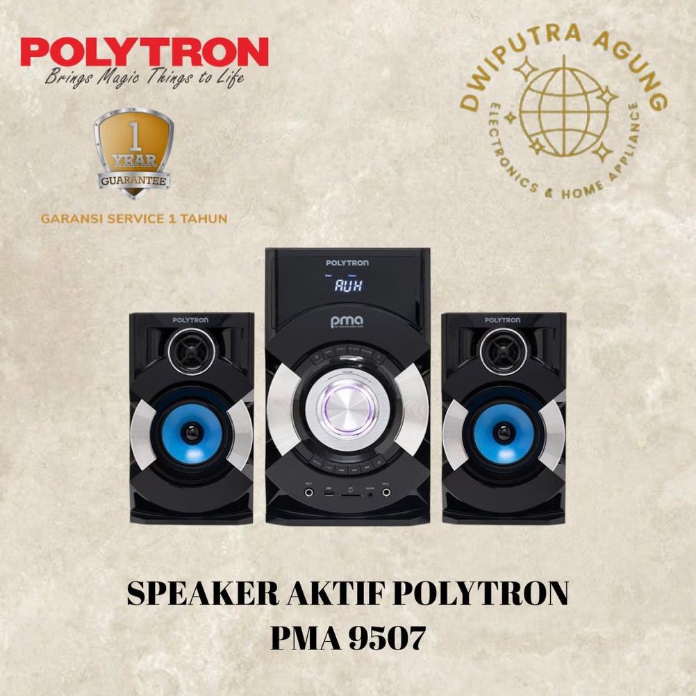 SEN899 SPEAKER AKTIF POLYTRON PMA9507 ACTIVE SPEAKER POLYTRON PMA 9507 MULTIMEDIA SPEAKER POLYTRON ***