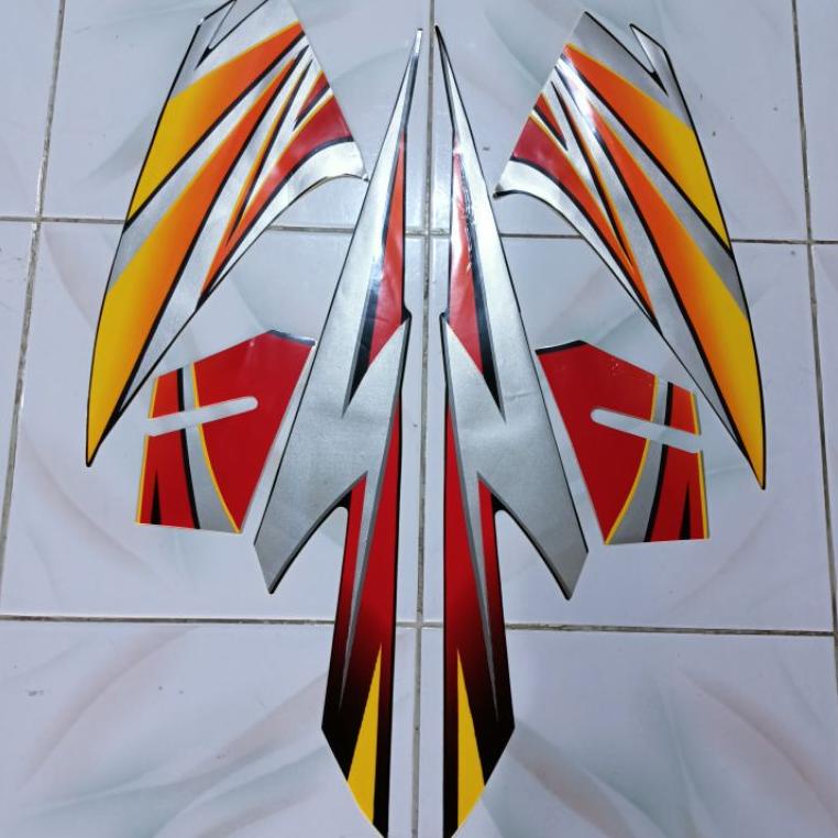 Sparepart Striping Honda Tiger 2003 Std / Striping Tiger 2003 Motor Resmi