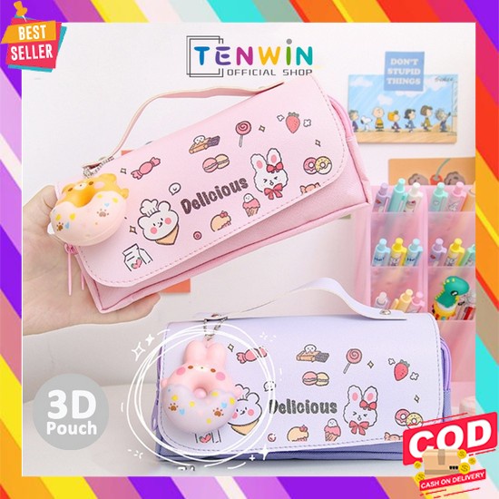 

Tempat Pensil Anak Perempuan Pencil Case Sekolah Terbaru Kotak Pengsil Tempat Pensil/Pouch/Kotak Ala