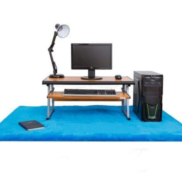 Meja Komputer / Laptop Meja Lesehan Grace 809 Kaki Besi Kokoh
