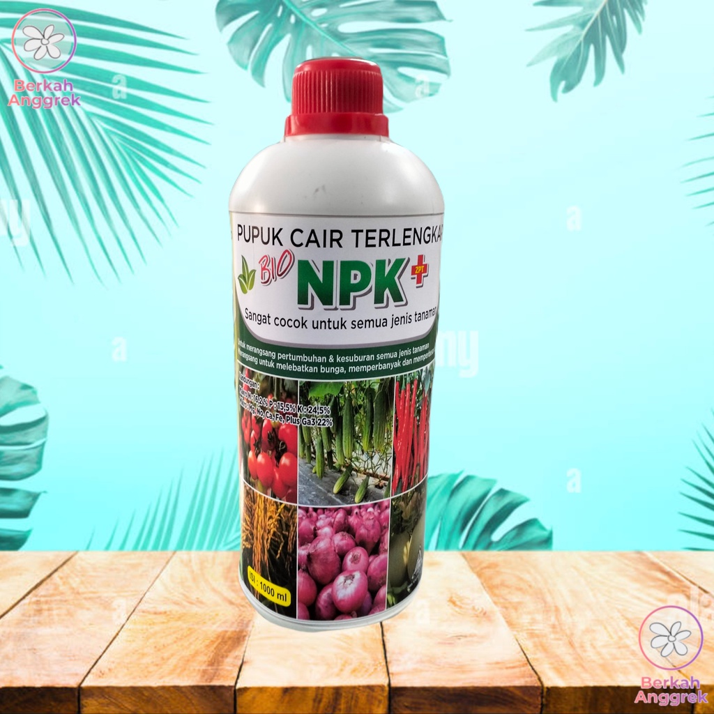 Bio NPK 500 ml Pupuk NPK Cair Pupuk Penambah Bobot Padi