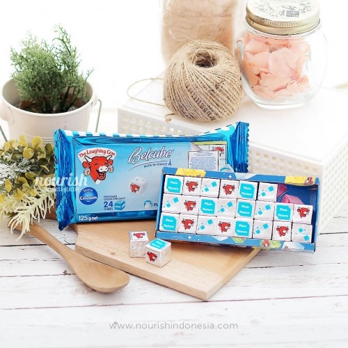 

Belcube Plain Baby Cheese 24 Cube / Keju Mpasi