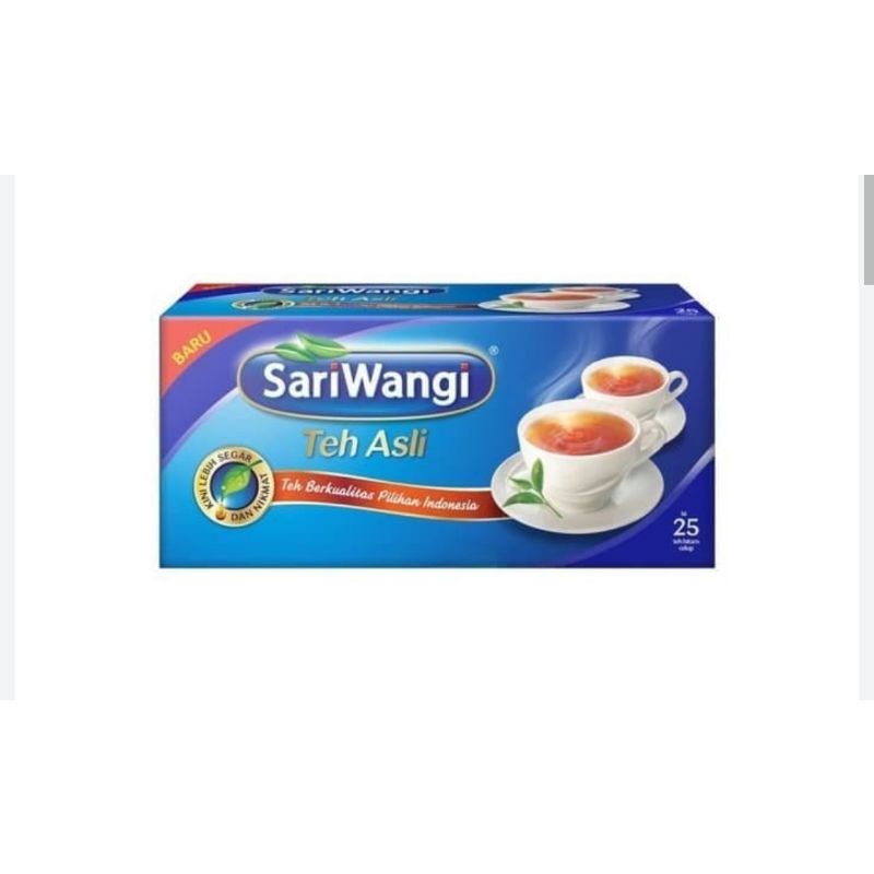 

sariwangi bag isi 25 kantong