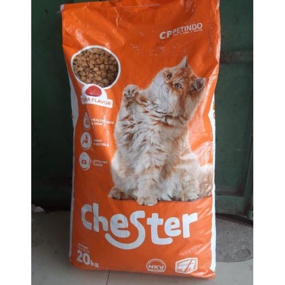Chester Cat 20 Kg / Makanan Kering Kucing - Chester Cat Food 1 Karung Gaurifidelya88