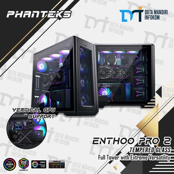 Best Seller Phanteks Enthoo Pro 2 Tempered Glass - Full Tower E-Atx Gaming Case