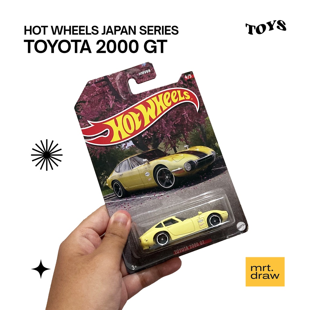 Hot Wheels Japan Series Toyota 2000 GT - Diecast Antik
