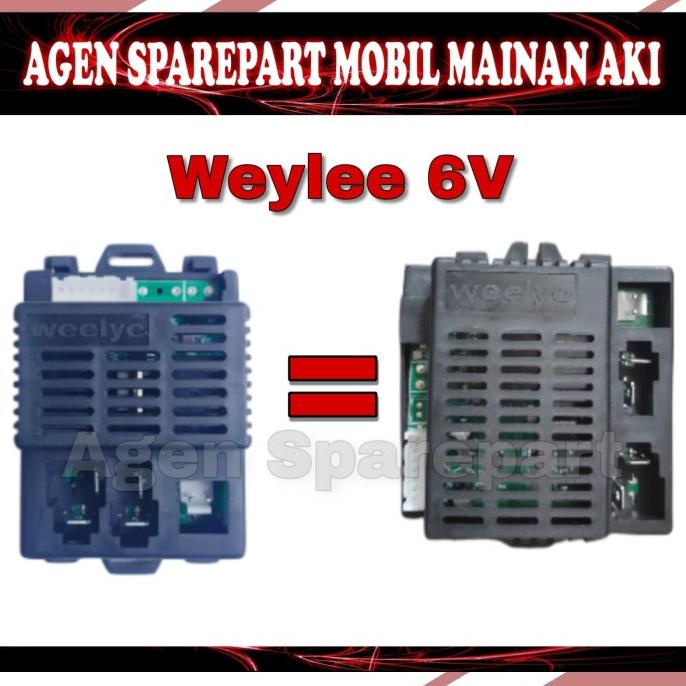 Set Receiver Dan Remot Control Rx60 (Modul Pcb) Mobil Mainan Aki