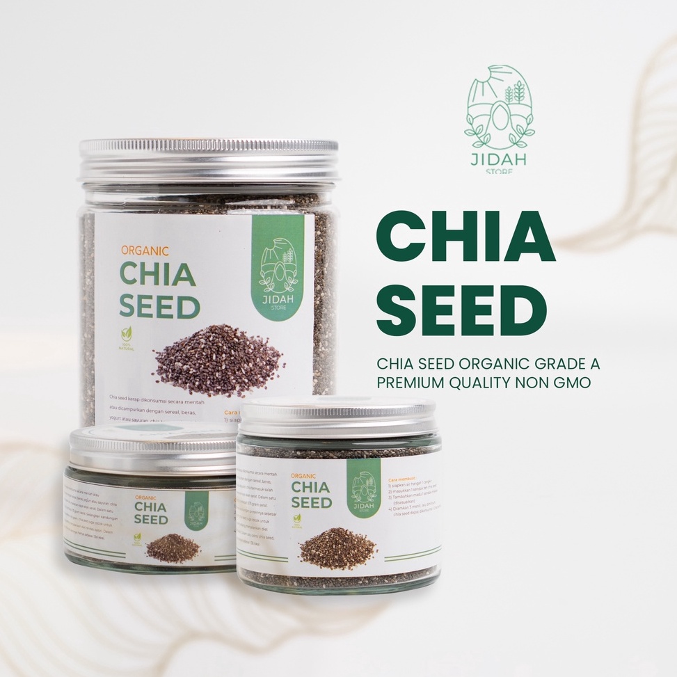 

Sale plus Chia seed organic Grade A Premium quality non GMO cia seed biji chia selasih chia sead original