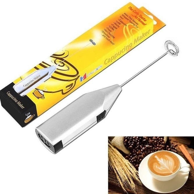- Gd Fast Milk Former pembuih susu Cappuccino Stainless Steel Whisk 2191 Terlaris`