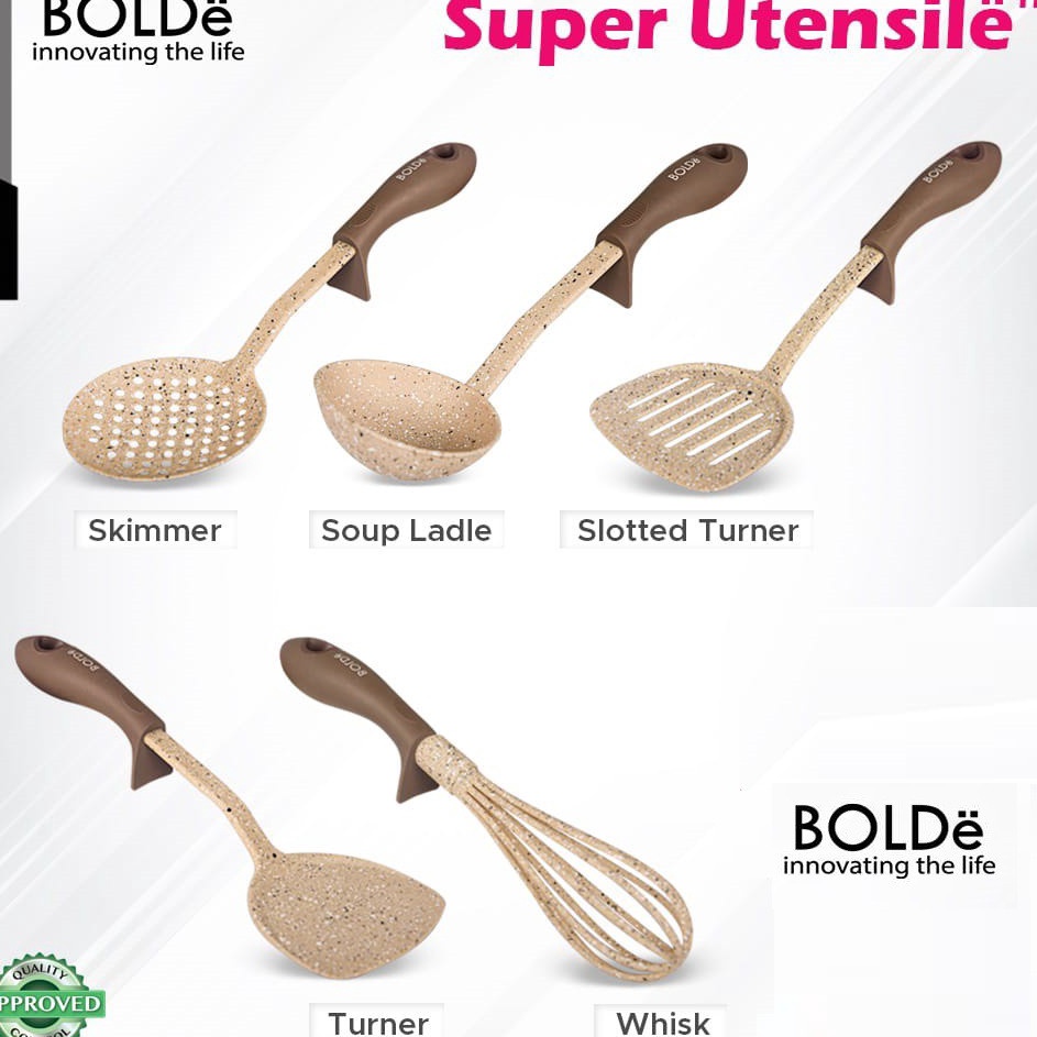 ➱ SPATULA BOLDE SATUAN BOLDe Spatula Bolde Turner Super Utensile Skimmer irus Sutil Bolde Original ✸ ✰ ￣