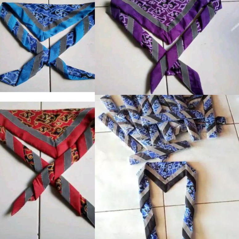 Product Impor Scarf pramuka batik Mega mendung 656_