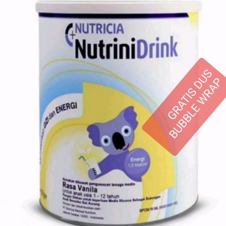 

Terbaru.. NUTRINIDRINK POWDER 400GR 100