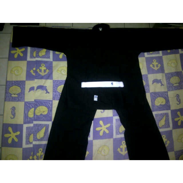 Black Gi / Baju Karate Hitam (Kendo,Ninjutsu Dll)