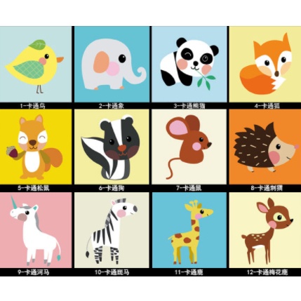 

Terkini Prakarya Anak Kanvas Lukis Anak [Seri HEWAN FULL BODY & UNICORN & HEWAN LAUT] / Painting By Number PFW