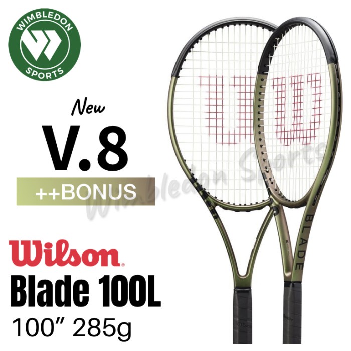 Bestseller Raket Tenis Wilson Blade 100L V8 / Raket Wilson Blade V8
