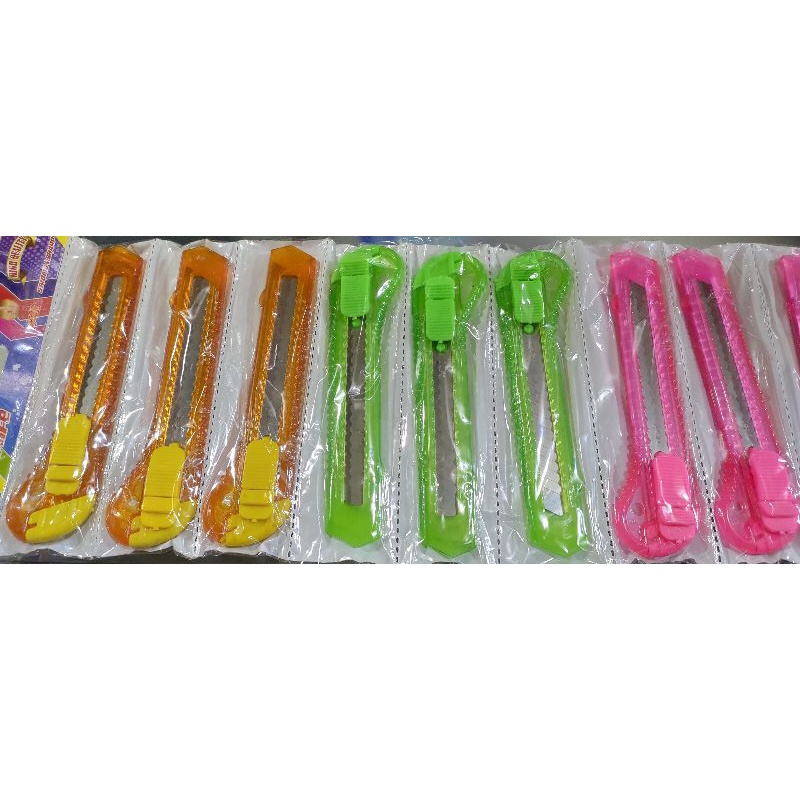 

GROSIR 1 Renceng (12Pcs) Cutter Bening Murah