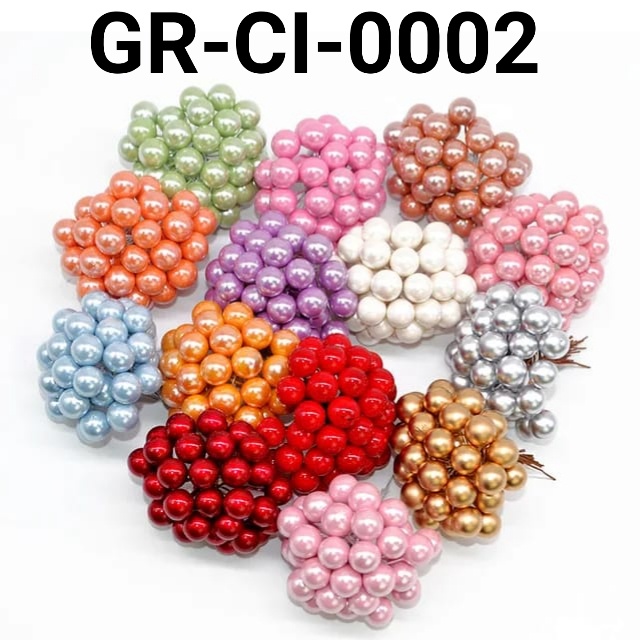 GR-CI-0002 Topper hiasan kue cake buah ceri cherry natal christmas (mainan)