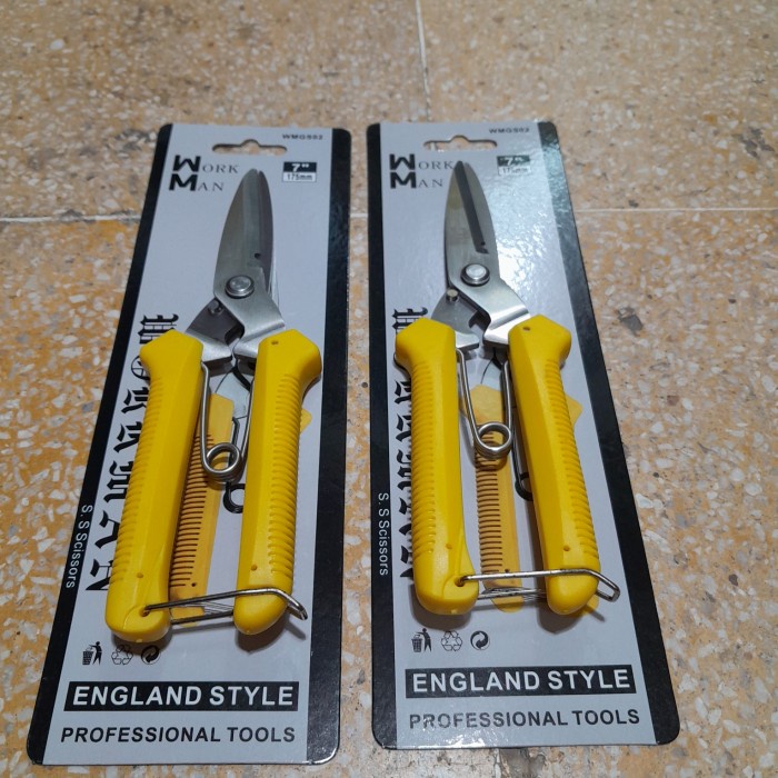 

Bestseller Gunting Korea Serba Guna Wokman / Gunting Holo Kawat Seng Wokman
