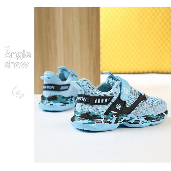Sepatu Sneakers Anak Laki-Laki / Sepatu Olahraga Anak Laki-Laki Import