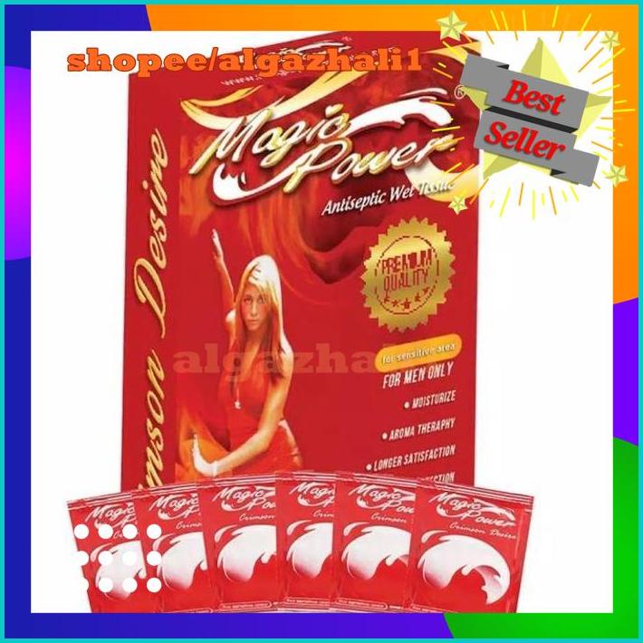 GROSIR TISSUE MAGIC POWER CRIMSON DESIRE TISU MEJIK SUPER MAN MERAH EKSLUSIF 