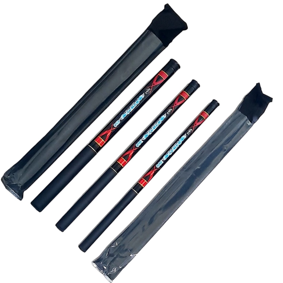 Terpercaya TEGEK PANCING RUAS PENDEK KATANA BAWAL 270-450 ACTION KAKU