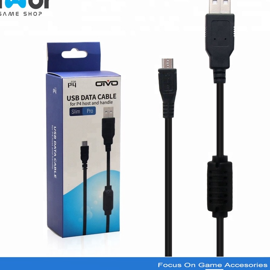 パ XV 48101 OIVO Kabel Data USB Charger Stik Stick PS4 Ori Original Slim Pro Stok terbaru  ♔