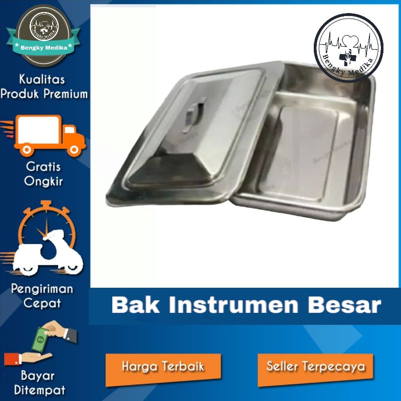 Bak Instrumen Besar SH 512 Baki Instrumen Medis