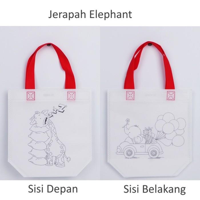 

Mainan Edukasi Mewarnai DIY Totebag Mewarnai Anak 2 sisi Mainan Edukasi Tas Mewarnai Anak