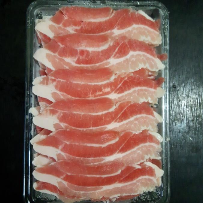 

daging samcan slice pork belly